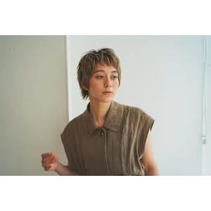 ショートカット/ショートバング/ベージュカラー - HaKU maison髪質改善/ハイライト/ショートボブ/パーマ【ハクメゾン】【ハクメゾン】掲載中