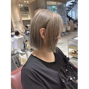 ミルクティーベージュ/ブリーチカラー/ベージュ系カラー - SOTOE＆marbb久喜店【ソトエアンドマーブ クキテン】掲載中