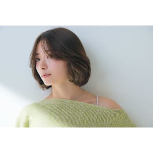 タッセルボブ×チョコブラウン[恵比寿駅/髪質改善/グレージュ