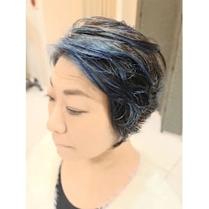 白髪ぼかしハイライト - Beautissimo 東長崎【ビューティシモ  ヒガシナガサキ】掲載中