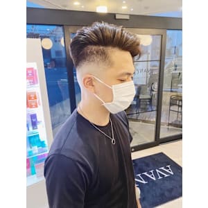 男の色気×ワイルド七三分け×フェードカット  - Chere ore 新金岡店【チェレ】【チェレ オレ シンカナオカテン】掲載中