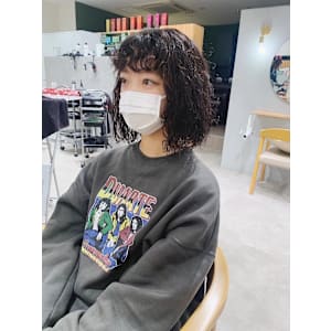 フレンチガーリーパーマ/くるくるパーマ