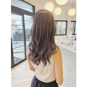 石原さとみ風ロングウルフレイヤー/韓国風巻き/細めハイライト