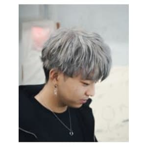 ホワイトシルバー&ローライト【Stylist/COBE】