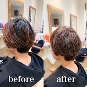 白髪ぼかし細めハイライト30代40代50代【藤沢　藤沢駅】 - STELLA by KENJE【ステラバイケンジ】掲載中