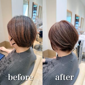 白髪ぼかし細めハイライト30代40代50代【藤沢　藤沢駅】 - STELLA by KENJE【ステラバイケンジ】掲載中