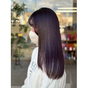 レッドブラウン/レイヤーカット/美髪/ストレート/髪質改善 - Hair Color & Treatment BLS【ヘアーカラーアンドトリートメント バルス】掲載中