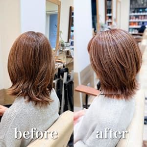 白髪ぼかし細めハイライト30代40代50代【藤沢　藤沢駅】 - STELLA by KENJE【ステラバイケンジ】掲載中