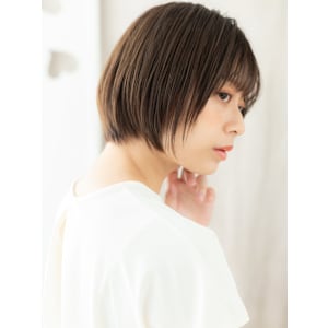 ココアブラウン小顔似合わせカットレイヤーショート20代30代 - COVER HAIR bliss【カバーヘア ブリス】志木/志木南口駅前店【カバーヘア ブリス シキ シキミナミグチエキマエテン】掲載中