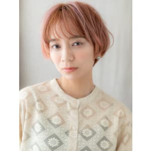 大人ガーリーシャンパンベージュマッシュショート20代30代 - COVER HAIR bliss【カバーヘア ブリス】志木/志木南口駅前店【カバーヘア ブリス シキ シキミナミグチエキマエテン】掲載中