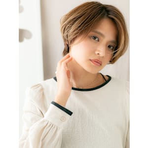 シャンパンベージュハイライトマッシュショートボブ20代30代 - mod's hair【モッズヘア】上尾/上尾西口店【モッズヘア アゲオ アゲオニシグチテン】掲載中