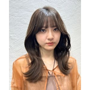 レイヤーカット/フェイスレイヤー/くびれヘア