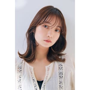 レイヤーカット/フェイスレイヤー/くびれヘア - etre by comme Matisse恵比寿駅前店/髪質改善/縮毛矯正/トリートメント【エトル】【エトル バイ コムマティス エビスエキカミシツカイゼンシュウモウキョウセイカラートリートメント】掲載中