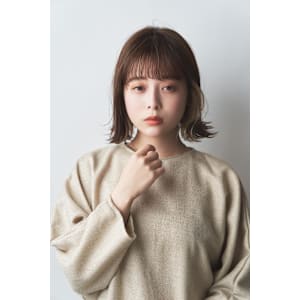 大人ボブの外はね - etre by comme Matisse恵比寿駅前店/髪質改善/縮毛矯正/トリートメント【エトル】【エトル バイ コムマティス エビスエキカミシツカイゼンシュウモウキョウセイカラートリートメント】掲載中