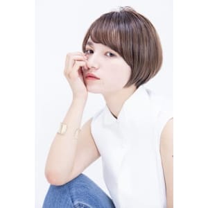 さらさらショートヘア - etre by comme Matisse恵比寿駅前店/髪質改善/縮毛矯正/トリートメント【エトル】【エトル バイ コムマティス エビスエキカミシツカイゼンシュウモウキョウセイカラートリートメント】掲載中