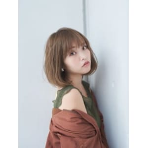 肩下のナチュラルボブ - etre by comme Matisse恵比寿駅前店/髪質改善/縮毛矯正/トリートメント【エトル】【エトル バイ コムマティス エビスエキカミシツカイゼンシュウモウキョウセイカラートリートメント】掲載中