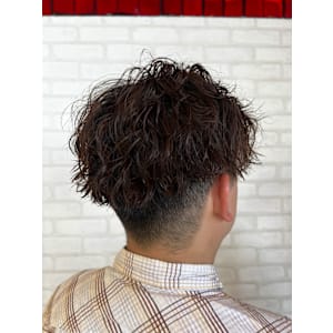 無造作ツイストスパイラル×低めフェード - Vis Hair＆Beauty 西新井店【ビス ヘア アンド ビューティー】【ビス ヘアアンドビューティー】掲載中