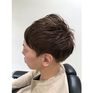 【麻布十番/メンズカット】カラー　ハイライト