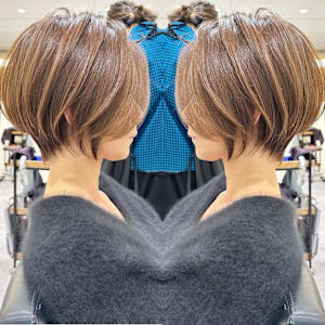 40代50代60代 大人ショート 丸顔 前髪なし似合わせ　安 - BUMP GINZA【バンプ ギンザ】掲載中