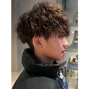スパイラルパーマ ツーブロック 刈り上げ メンズパーマ - Men's Salon bloc【メンズサロンブロック】掲載中
