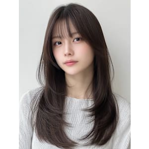 柔らか美髪ロングレイヤースタイル - 髪質改善サロンL'oiseau Bleu museum千早店【カミシツカイゼンサロンロアゾブルーミュージアムチハヤテン】掲載中