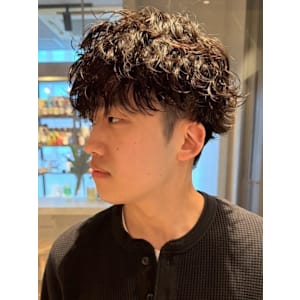 スパイラルパーマ ツーブロック 刈り上げ メンズパーマ - Men's Salon bloc【メンズサロンブロック】掲載中