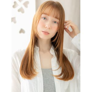 ハイトーンカラーオレンジベージュ姫カットレイヤー20代30代 - COVER HAIR bliss【カバーヘア ブリス】北浦和/北浦和西口店【カバー ヘア ブリス キタウラワ キタウラワニシグチテン】掲載中