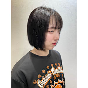 ボブスタイルで迷って方にお勧め/丸みボブ/収まるボブ