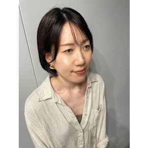 ボブスタイルでお悩みの方にお勧め/収まるボブ/オフィス向け