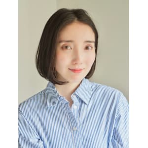 ショート・ボブ/丸顔/前髪あり/絶壁解消/40代/50代/ - INCEPTION  GINZA 銀座【インセプション】掲載中