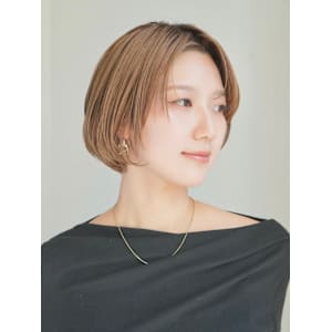 ショート・ボブ/丸顔/前髪あり/絶壁解消/40代/50代/ - INCEPTION  GINZA 銀座【インセプション】掲載中