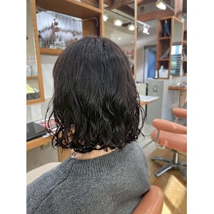 大人可愛いニュアンスウェーブボブ - Lalant【ララント】掲載中