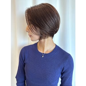 【MICHI 富田店 古作蓮】ショートボブ 艶髪 白髪染め - HAIR MAKE MICHI 富田店【ミチ】掲載中