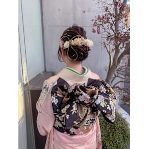 着物に合う似合わせアレンジ - EMU international 春日部本店【エムインターナショナル】掲載中