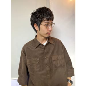 メンズショート/マッシュ/メガネ/パーマ/ニュアンスパーマ - Hair ALES 原宿【ヘアーアレスハラジュク】掲載中