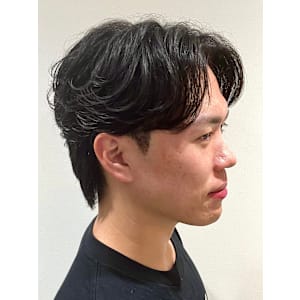 フェザーパーマセンターパート - Pu-ro Barber【プーロバーバー】掲載中