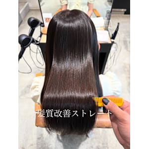 髪質改善ストレート♪