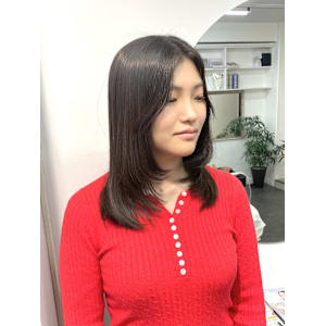 ローレイヤー/ミディアムレイヤー/縮毛矯正/ストレート - AO。【アオ】掲載中