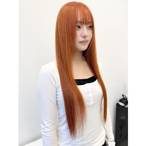 黒髪クラゲヘアーオリーブグレー小顔ココアベージュロングヘア - KOKO 本八幡【ココ モトヤワタ】掲載中