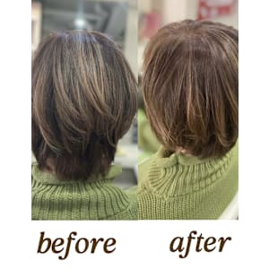 【予防美髪カラー】(デトックスケアでジアミン除去) - WILL bossa 神保町店【ウィルボッサ】掲載中