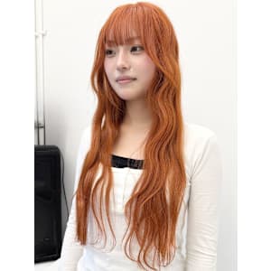 黒髪クラゲヘアーオリーブグレー小顔ココアベージュロングヘア - KOKO 本八幡【ココ モトヤワタ】掲載中