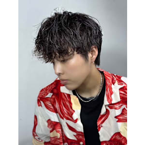 波巻きスパイラルパーマ×濡れ髪マッシュで大人の色気を演出！ - ヒロ銀座ヘアーサロン銀座一丁目店【ヒロギンザヘアーサロンギンザイッチョウメテン】掲載中