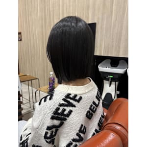 切りっぱなしボブ - NAP hair &Nalow homme【ナップ ヘアーアンドナローオム】掲載中