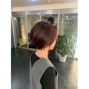 ショートスタイル - AIZU 渋沢 白髪ぼかし ハイライト 髪質改善【アイズ シブサワ シラガボカシ ハイライト カミシツカイゼン】掲載中