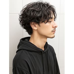 アップバング波打ちパーマフェザーショートp1　ラルフサーフ - mod's hair【モッズヘア】上尾/上尾西口店【モッズヘア アゲオ アゲオニシグチテン】掲載中