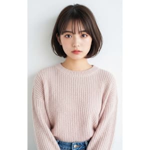 #磐田　ふんわり似合わせボブ
