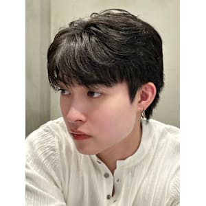 men's/顔周り/ニュアンスパーマ/黒染め/韓国ヘア - Lond Homme メンズサロン 池袋【ロンド オム メンズサロン イケブクロ】掲載中