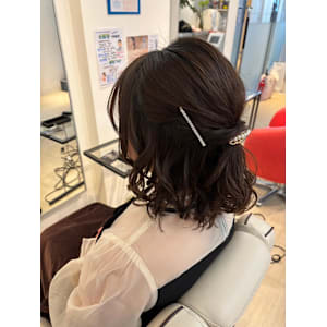 ハーフアップ - hair resort lachiq R+【ヘアーリゾート ラシック アールプラス】【ヘアーリゾート ラシック アールプラス】掲載中