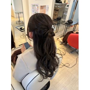 ハーフアップ - hair resort lachiq R+【ヘアーリゾート ラシック アールプラス】【ヘアーリゾート ラシック アールプラス】掲載中