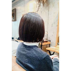 【tot.】アレンジ出来る切りっぱなしボブ♪ 